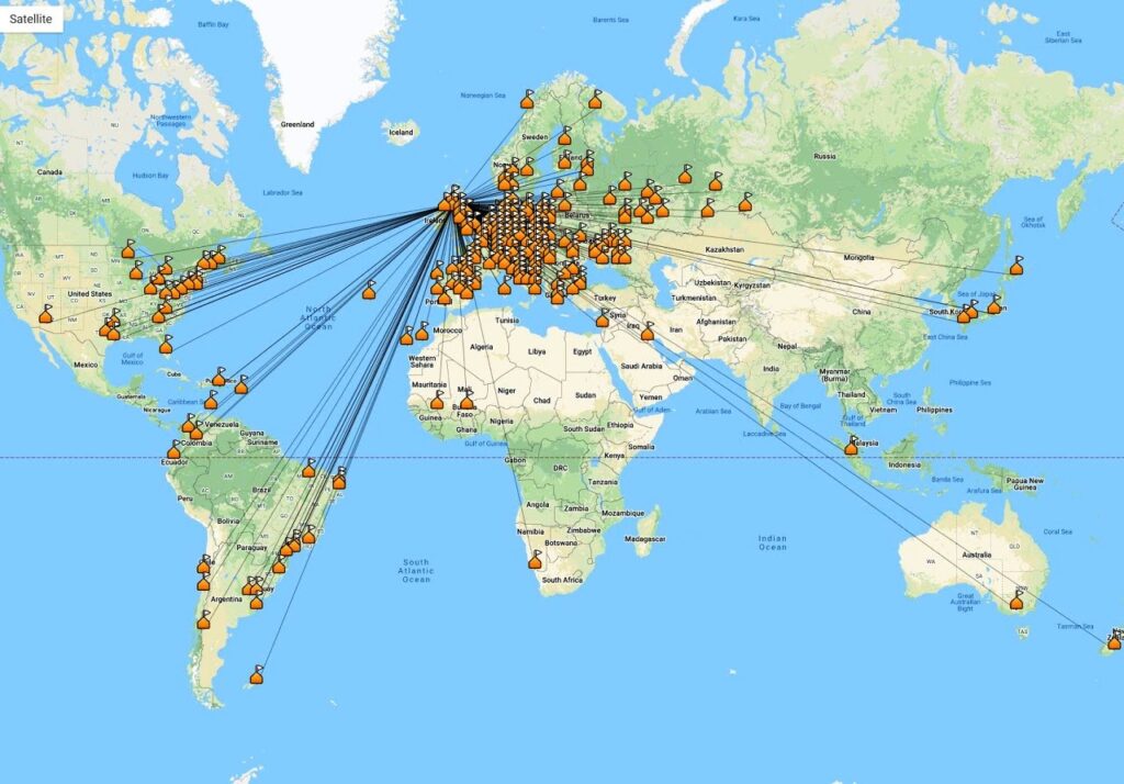 Transatlantic System First Amateur Transatlantic Transmissions -100th Anniversary Stations ...