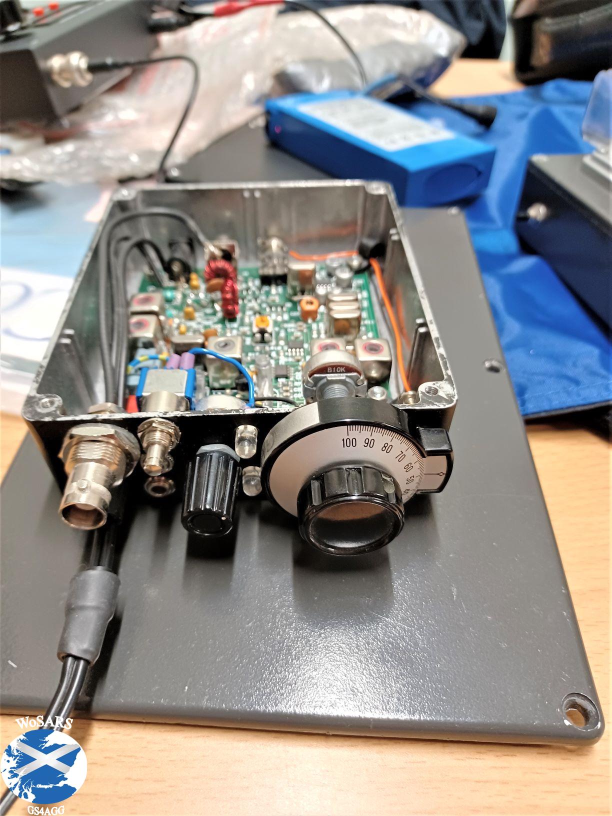 Compact Cw Rig 20M HomeBrew CW Rig GM4COX – CLICK To View – WoSARS – Glasgow